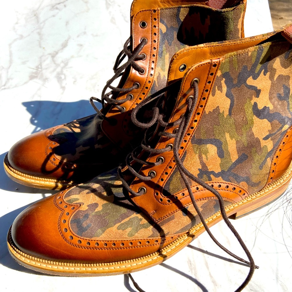 Taft Saint Camo Boots, size 10.5-11 mens, fantastic condition, size 43